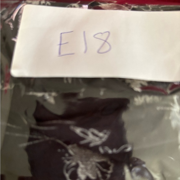 NWT Disturbia Black and White Floral Wrap Long Sleeve Dress - Picture 11 of 11